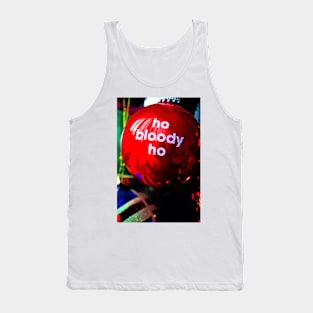 Ho Bloody Ho Christmas Tree Decoration Photograph Picture Tank Top